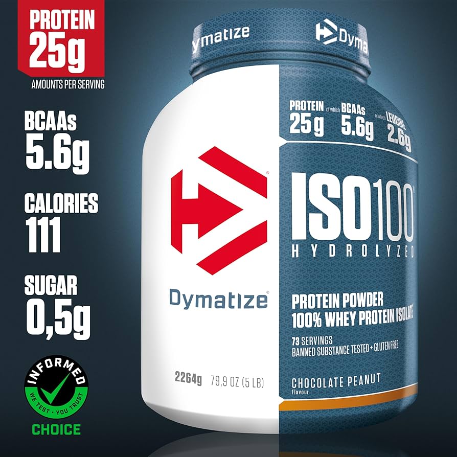 Dymatize Baltymų Išrūgų Izoliatas ISO 100 2.264kg