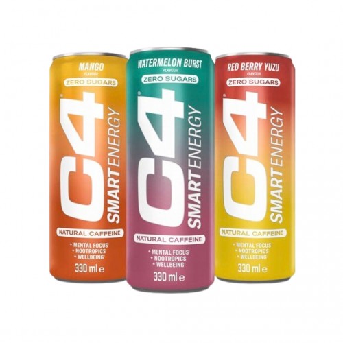 Cellucor® C4® Smart Energinis gėrimas 12 x 330ml