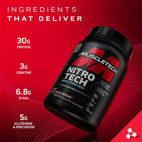 MuscleTech liesos masės didintojas-izoliatas Nitro-Tech Performance Series 1.8kg