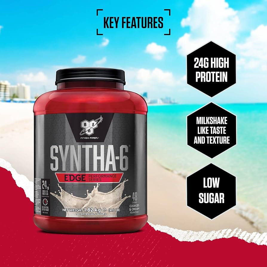 BSN Syntha Edge-6 baltymai 1.78kg - 1.92kg