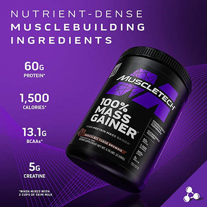 MuscleTech 100% Mass Gainer 2.33kg