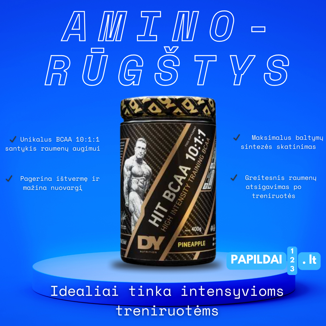 DY Aminorūgštys Hit BCAA 10:1:1 400g