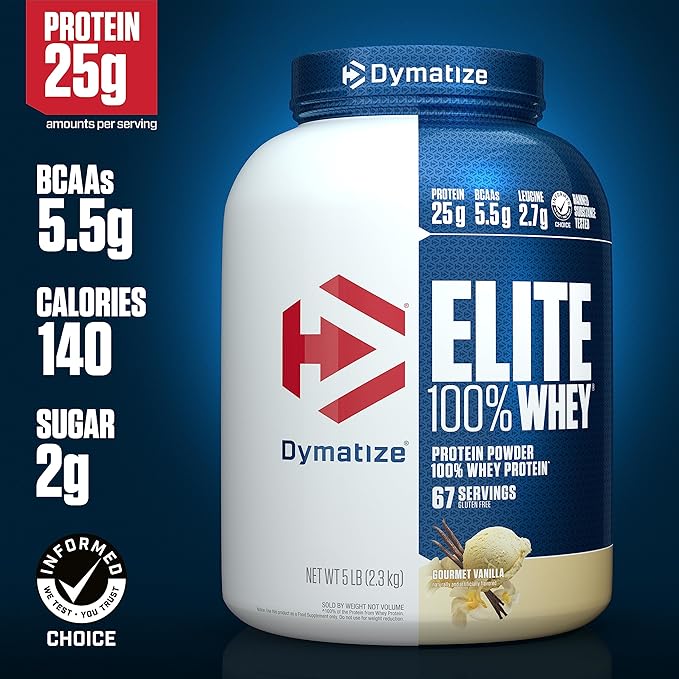 Dymatize Baltymų Išrūgos Elite Whey 2.170kg