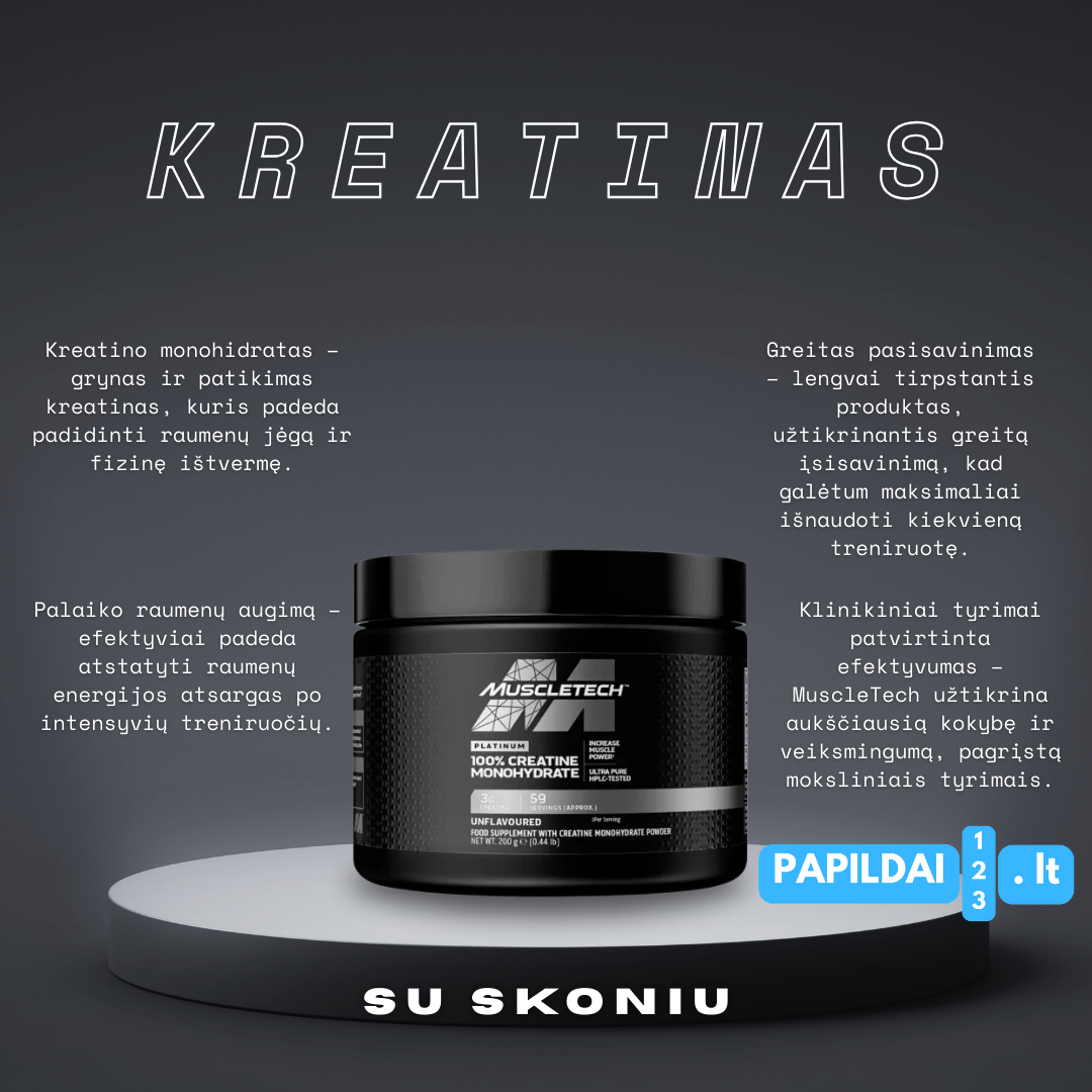 MuscleTech Platinum Creatine 200g