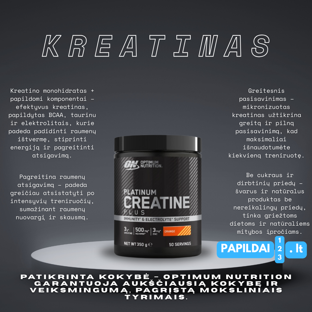 ON Platinum Creatine Plus 350g