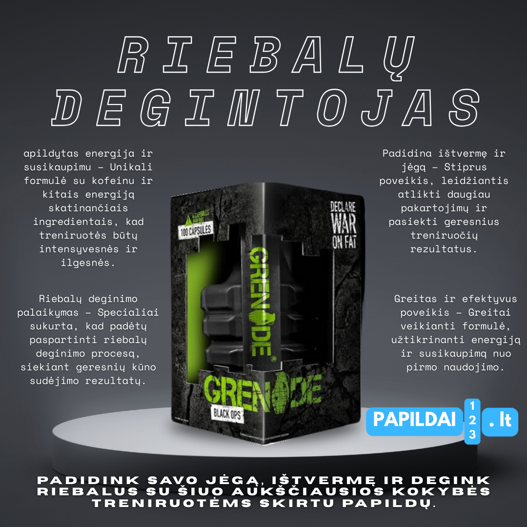 Grenade Black Ops 100 kapsulių