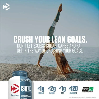 Dymatize Baltymų Išrūgų Izoliatas ISO 100 932g
