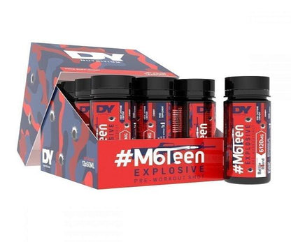 DY M6TEEN Energetinis Prieš Treniruotę 12 x 60 ml
