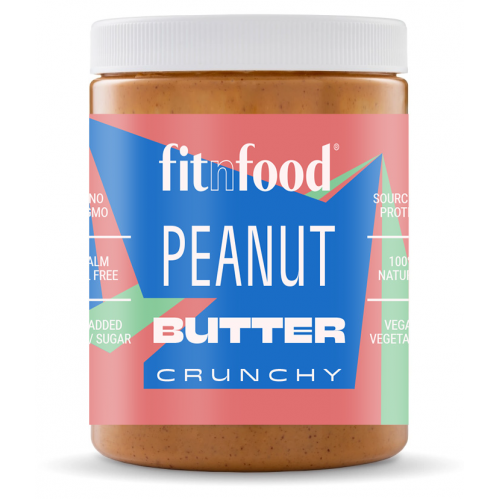 Fitnfood 100% Traškus Riešutų Kremas 1kg