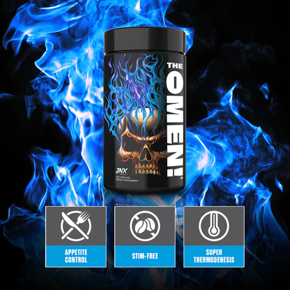 JNX Sports The Omen - Non Stim riebalų degintojas 50 porcijų