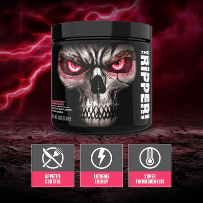 JNX Sports - The Ripper! Riebalų degintojas 30 porcijų
