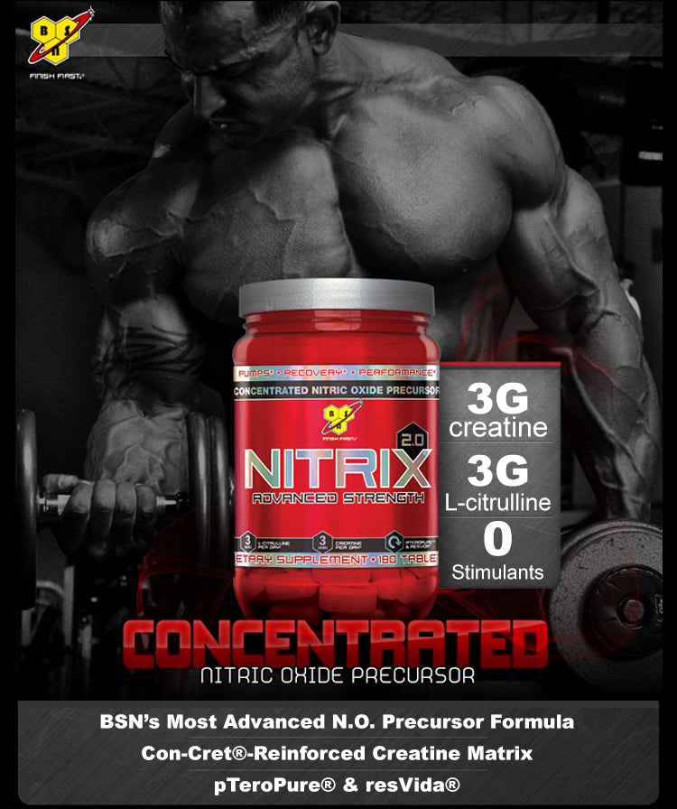 BSN Nitrix 2.0 Workout amplifier 180tabl.