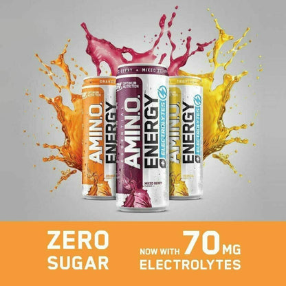 ON Amino energetinis gėrimas su elektrolitais 24 x 250ml