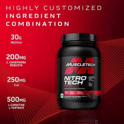 MuscleTech Nitro-Tech Ripped 1.8kg